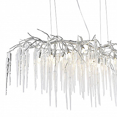 Подвесная люстра Lumien Hall Emelin LH3066/12PR-SL-CL