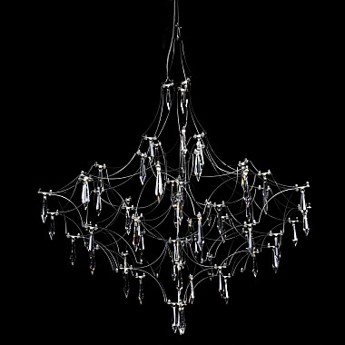 Подвесная люстра Mira 10259/800 Silver Asfour