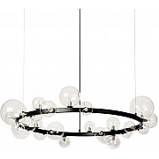 Подвесная люстра Art Deco Bubble 8828P/L black/clear