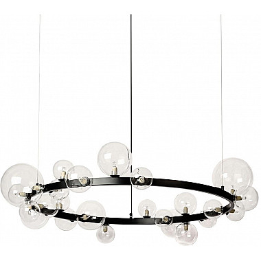 Подвесная люстра Art Deco Bubble 8828P/L black/clear