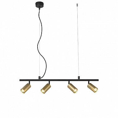 Подвесная люстра Crystal Lux CLT 015C4 L800 BL-GO