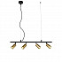 Подвесная люстра Crystal Lux CLT 015C4 L800 BL-GO