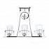 Подвесная люстра Lumina Deco Bronx LDP 1234-3 CHR