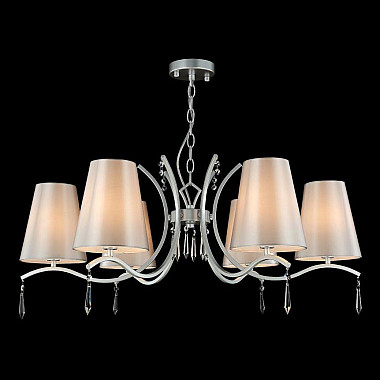 Подвесная люстра Crystal Lux Renata SP6 Silver