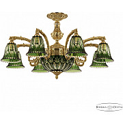Подвесная люстра Florence 71212P/8/210 G P2 D Clear-Green/H-1I