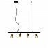Подвесная люстра Crystal Lux CLT 015C4 L800 BL-GO