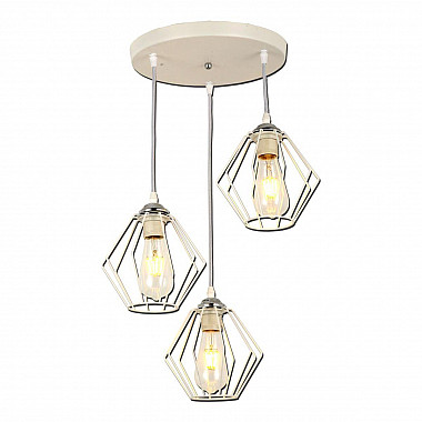 Подвесная люстра IMEX MD.3099-3-P WH+CH