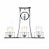 Подвесная люстра Lumina Deco Bronx LDP 1234-3 CHR