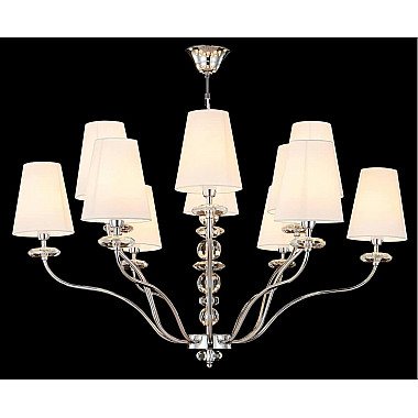 Подвесная люстра Crystal Lux ARMANDO SP6+6 CHROME
