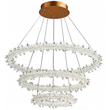 Подвесная люстра MD-012 MD-0120B-40+60+80 gold