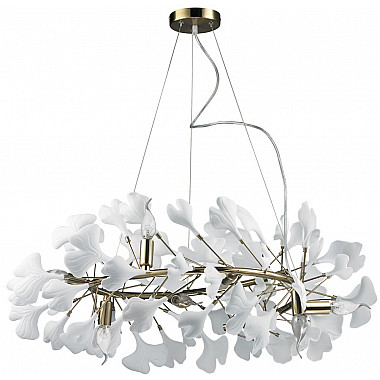 Подвесная люстра 10881 10881P/R800 gold/white