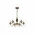 Подвесная люстра Flo YT2049-6 GD+COG
