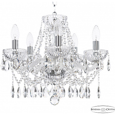 Подвесная люстра 5413 5413/5/141 Ni Clear/M-1G