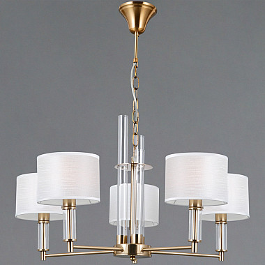 Подвесная люстра IL0755-5PSQ-25 BRASS GENOA