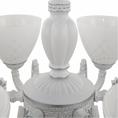 Подвесная люстра AM343837 343837/6 WT+SL