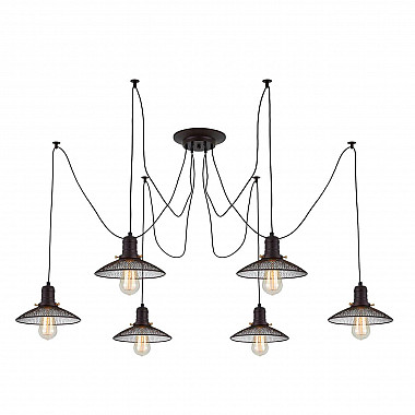 Подвесная люстра Citilux Эдисон CL451062