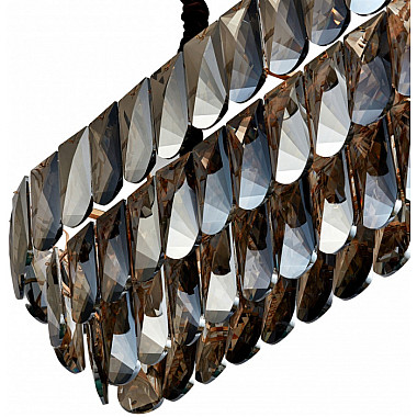 Подвесная люстра AM-33608B 33608B.W1100.L330.H300.E14.12 G