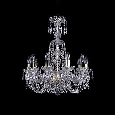 Подвесная люстра 1402 1402/10/195/XL-64 G