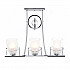 Подвесная люстра Lumina Deco Bronx LDP 1234-3 CHR