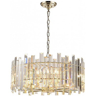 Подвесная люстра Laurina LH0049/8P-GD-CL