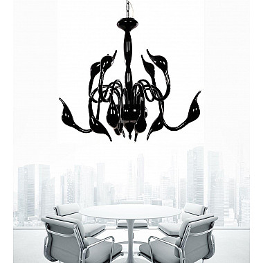 Подвесная люстра Lumina Deco Magica LDP 6028-12 BK