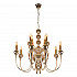Подвесная люстра iLamp Lady 88003-8+4 GD