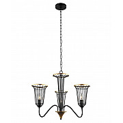 Подвесная люстра Lumien Hall Блис 4016/3P-BK-GD