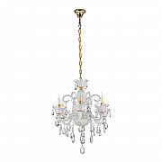 Подвесная люстра Lumina Deco Eliza LDP 7028-6 WT