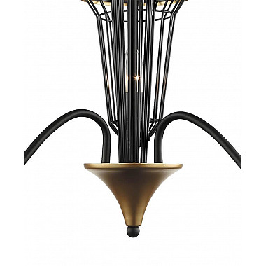 Подвесная люстра Lumien Hall Блис 4016/3P-BK-GD