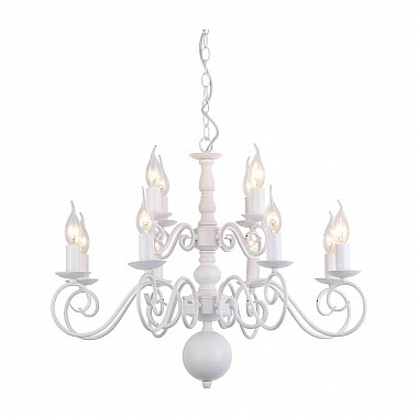 Подвесная люстра Arte Lamp A1129LM-12WH