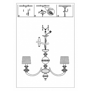 Подвесная люстра Favourite Felicia 2141-8P
