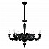 Подвесная люстра Ideal Lux Ca Rezzonico SP6 Nero 007724