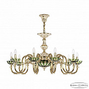 Подвесная люстра 7220 72203P/10/300 GW P Clear-Green/H-1H