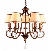 Подвесная люстра Arte Lamp Castello A6016LM-5BG