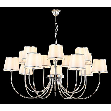 Подвесная люстра Crystal Lux FAVOR SP7+7 CHROME