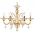 Подвесная люстра Crystal Lux Caetano SP-PL6 Amber