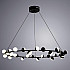 Подвесная светодиодная люстра Arte Lamp Dexter A3619SP-30BK