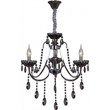 Подвесная люстра 06933-0.4-03 CR+BK