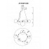 Подвесная люстра Arte Lamp Albus A7780SP-5AB