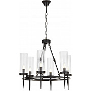 Подвесная люстра Moratti LDP 8022-6 BK+PR