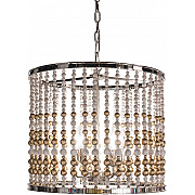 Подвесная люстра Wood Light KW0783P-4 silver