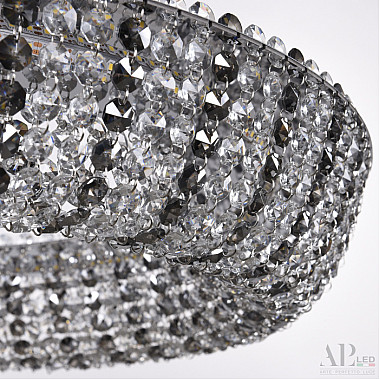 Подвесная люстра Sicilia SH502.0.60.R.Ni.4000.Clear.731