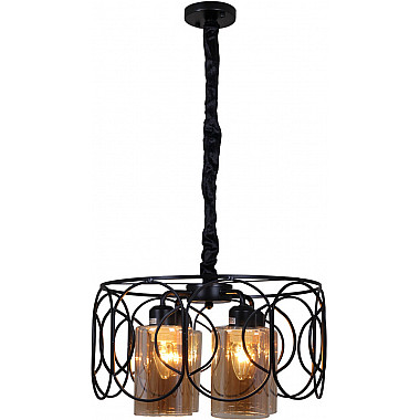 Подвесная люстра 03883-0.4-04 BK