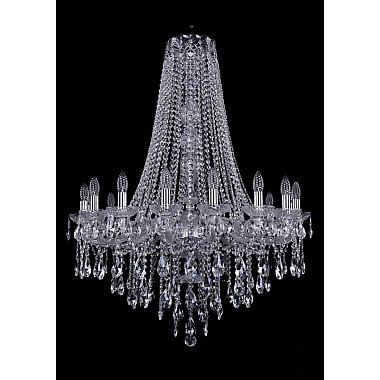 Подвесная люстра 1415 1415/16/300/h-108 Ni