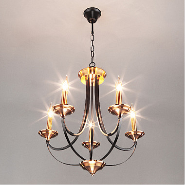 Подвесная люстра Lazzaro 60098/5 черный