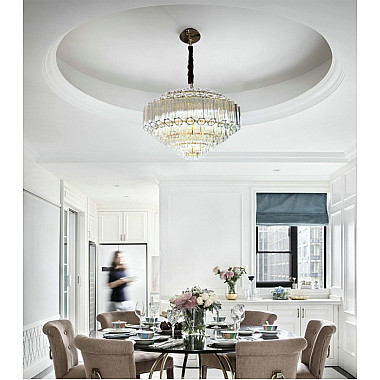 Подвесная люстра Vittoria BRCH9053 gold