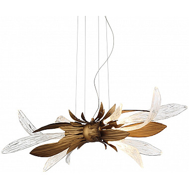 Подвесная люстра RP168416 RP168416-11 bronze/clear