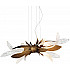 Подвесная люстра RP168416 RP168416-11 bronze/clear