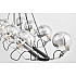 Подвесная люстра Marseo LDP 9110-8-PR BK+CHR