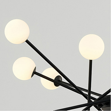 Подвесная люстра MD19001025 MD19001025-16A black